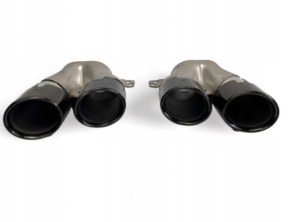 Proteile  Exhaust tips mercedes c-class c43 amg w206 s206 night package black