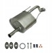 CHINA ZEST.20.042 Honda civic vi fastback 1.4 1.5 final silencer