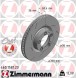 Zimmermann 460.1581.20 Brake disc right front 460.1581.20