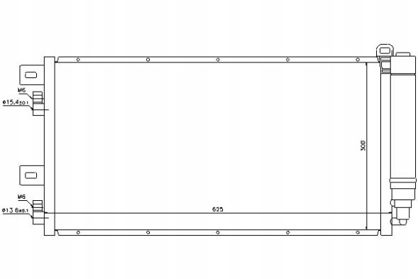 Nissens PRO/94591 NIS Air conditioning condenser mini (r50 r53) (r52) 1.6 06 + collision assistant #34