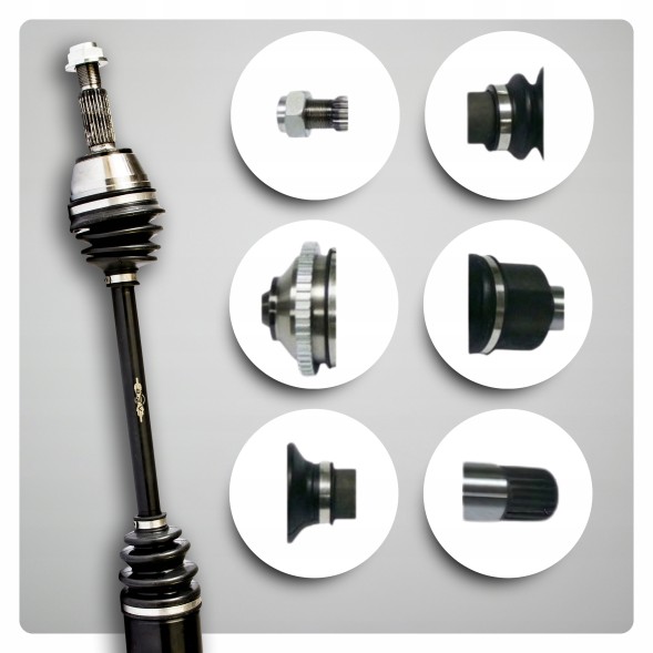 BRV  Left shaft ford fiesta v mk5 1.6 tdci manual new