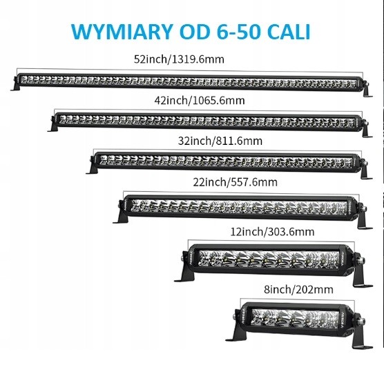 Aurora  Aurora led 20 inch orginaln work lamp single row strip osram led bar