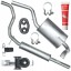 Ferroz ADFZ-D0R54T8S1I1F7S5 Muffler set seat arosa 1.0 37 kw 1997-2004 hatchback