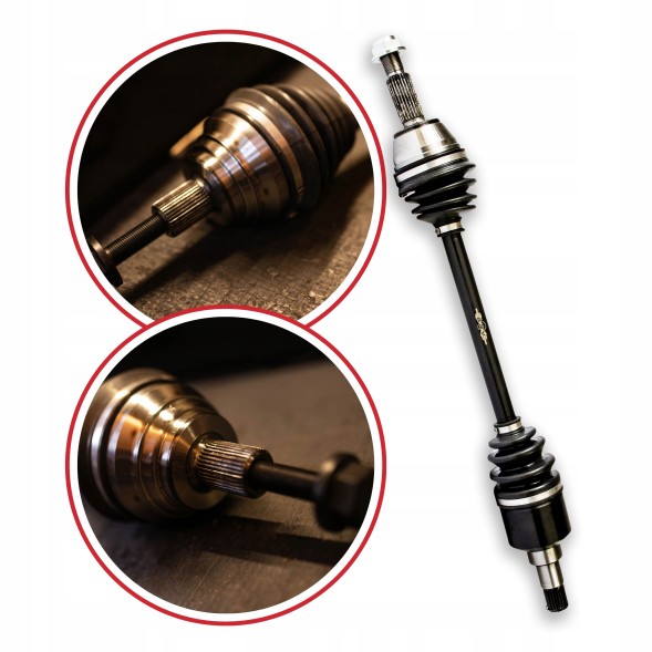 BRV B760 Left shaft ford fiesta v mk5 2.0 st150 manual new