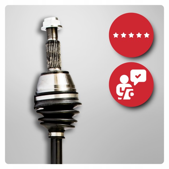 BRV B760 Left shaft ford fiesta v mk5 2.0 st150 manual new