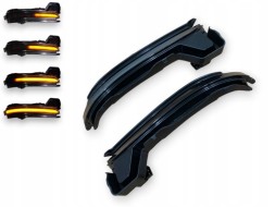 WOLLER Dynamic led flashers in side mirrors left right for skoda kodiaq 2016-2020