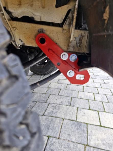 TWS ASJ9818 Hook towing ear + turn shock absorber offroad ear suzuki jimny 1998->