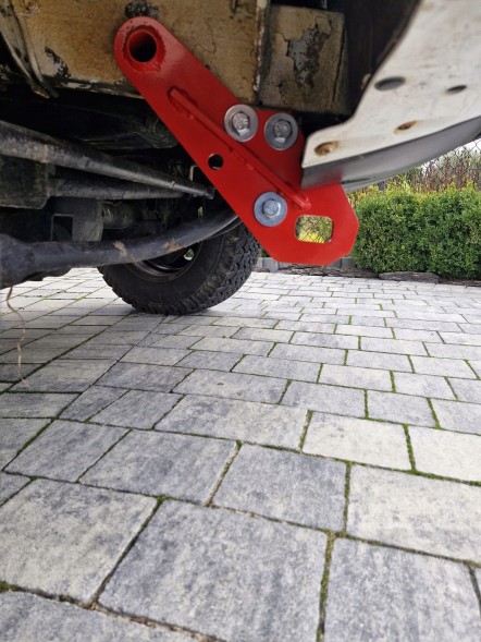 TWS ASJ9818 Hook towing ear + turn shock absorber offroad ear suzuki jimny 1998->