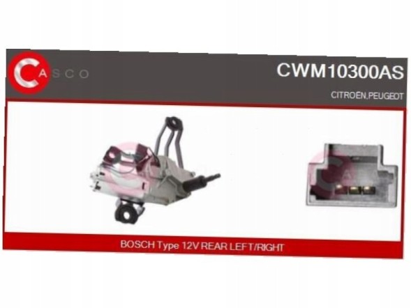 Casco  Wiper motor rear casco cwm10300as
