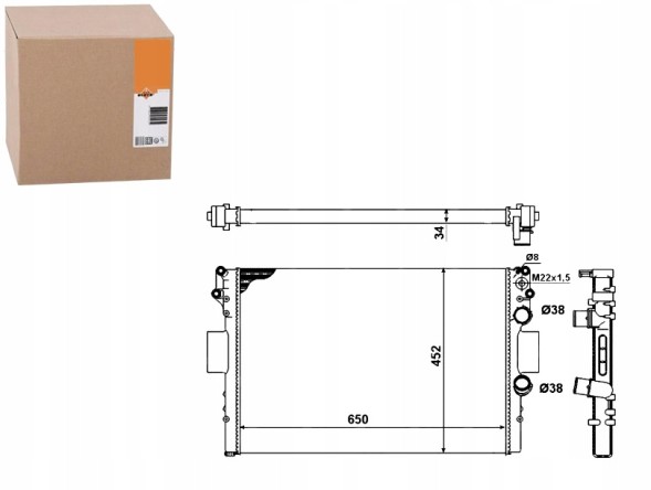 NRF NRF53623A(iMOTO) Iveco daily ii 99- nrf + driver's essential #37