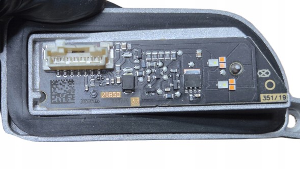 Porsche OE MODUŁ LED LEWY JEŻ ŚWIATŁA LED DRL KIERUNKOWSKAZ PORSCHE MACAN 95B Led module left drl hedgehog inverter porsche macan 95b oe 1129.003 l new!