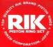 CHINA 23150-STD-RIK RIK Piston rings rik 10410 nissan yd22 dci/eti 2.2l (std)