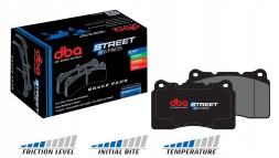 DBA Australia DB1220SS Rear brake pads dba street series subaru impreza wrx 01-07