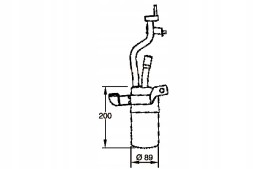 Hella 8FT 351 335-091/HEL Hella air conditioning dehumidifier ford focus ii/ c-max 0 + driver assistant #28