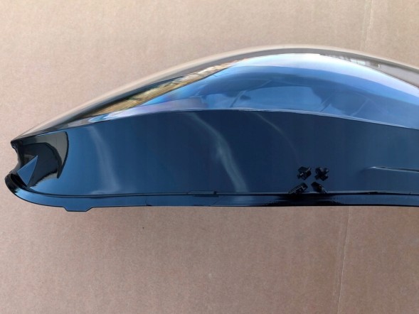 WOLLER L.169/343. Headlight glass lampshade left front for mercedes cla w118 2019-202