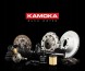 Kamoka KAM104020#AC-PPPP+K Brake drums 2pcs renault kangoo97'- kamoka #petrolhead pro+ kit10