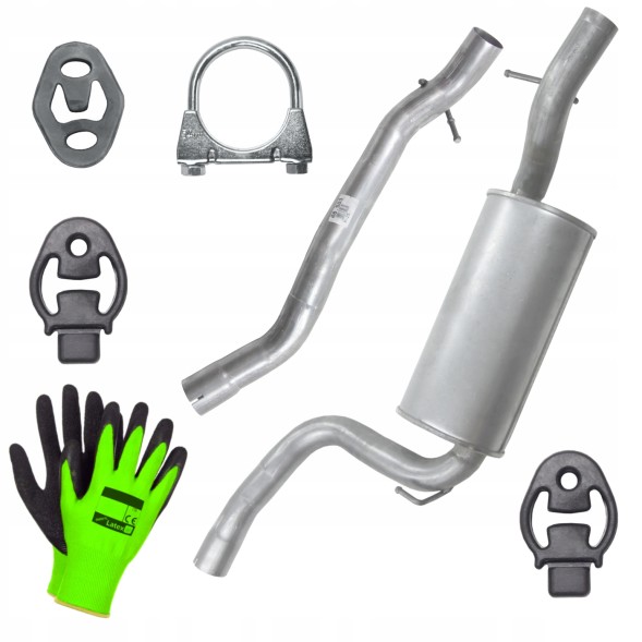 Polmostrów  Set of silencers ford c-max 1 i mk1 07 - 10 2.0 tdci hatchback freebie