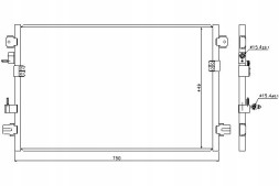 Nissens Chrysler pacifica 3.5 08.0 air conditioning condenser + driver's essential #37