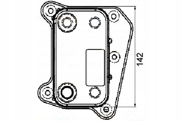 Behr Hella Service 8MO 376 726-091/BRH Behr hella oil cooler 6111880101 a 126410n hp + driver assistant #28