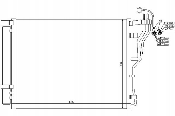 Nissens 86219541 NIS Nis940273 air conditioning cooler kia optima 1.7d 0 + driver assistant #33