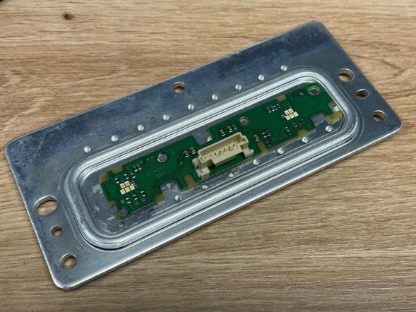 WOLLER 24943200 AA H.169/230. Hedgehog right fulled drl 8pin 5+5 led for bmw x1 series u11 u12 europe eu