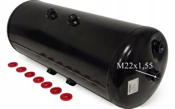 Lamiro 25-312 Pneumatic air tank 30l 250x718 15,5 bar renault 5010525446