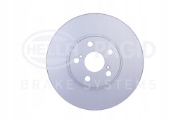 Hella 8DD 355 111-631 2X hella concealed brake disc 8dd355111-631