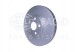 Hella 8DD 355 111-631 2X hella concealed brake disc 8dd355111-631