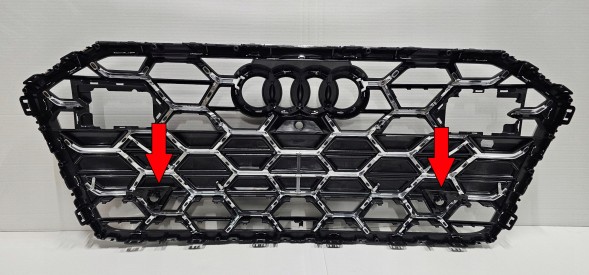 112&amp;tech 4K0919267L 4K0919268L Pdc mount for grill left right audi a6 c8 lift s-line 23- handle pdc lr