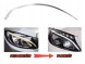 WOLLER H.169/750. Fiber optic headlight lamp right front led drl for mercedes c w205 2015-18