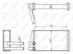 NRF 54267 Heater - nrf 54267