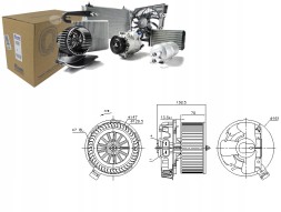 Nissens NIS87214/RS3 Nissens blower fan 8ew351149774 5991190 7