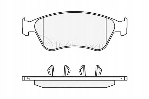 Meyle 52715740 MEY Mey025 238 9620/pd brake pads vw front a8/phaeton + driver assistant #33