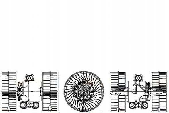 Behr Hella Service  Behr fan blower brh, 8ew 009 158-18