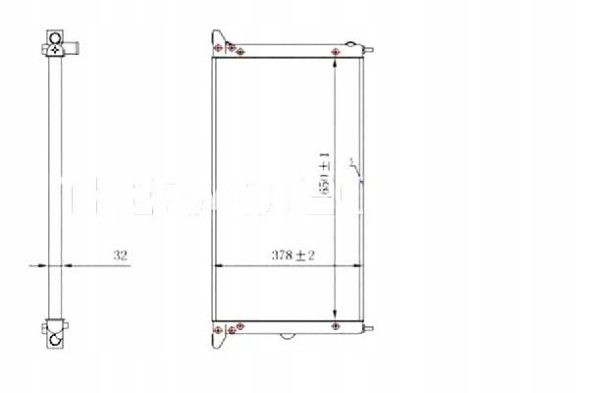 Thermotec  Engine cooler ford galaxy seat alhambra vw sha + collision assistant #34