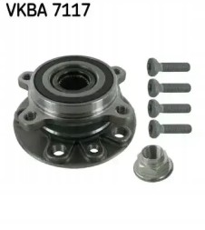 SKF Wheel bearing front rear with abs sensor vkba 7117