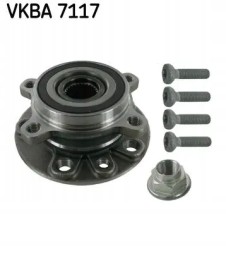 SKF Wheel bearing front rear with abs sensor vkba 7117