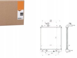 NRF  Cooler opel agila 1,0 00- nrf + driver's essential #37