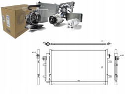 Nissens NIS940431(iMOTO) Iveco daily citys daily li air conditioning condenser + driver's essential #37