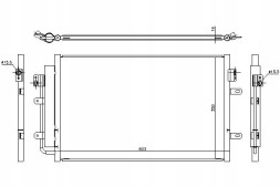 Nissens NIS940431(iMOTO) Iveco daily citys daily li air conditioning condenser + driver's essential #37