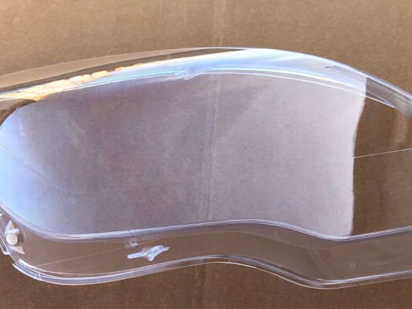 WOLLER L.169/336. Headlight glass lampshade right front for mercedes r w251 lift 2009-2014