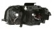 TYC  Headlamp tyc left halogen electric adjustment with motor