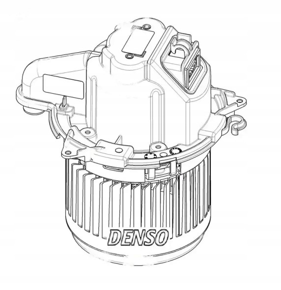 Denso DEA23023 Blower air supply fan dea23023 denso