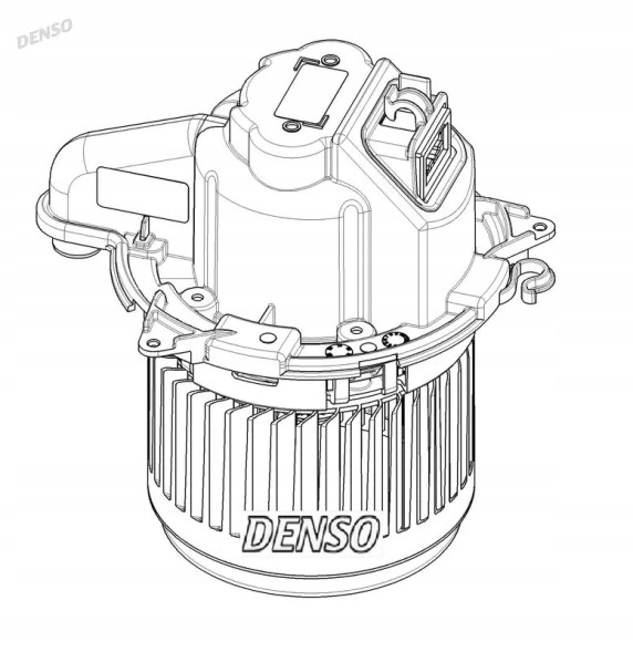 Denso DEA23023 Blower air supply fan dea23023 denso