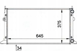 Behr Hella Service BRH8MK 376 719-711(iMOTO) Behr hella 7m0121253b 95vw8005a engine cooler + driver's essential #37