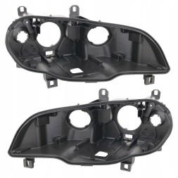 AutoDor  Bmw x5 e70 set of lamp headlight can housing lamps xenon left right