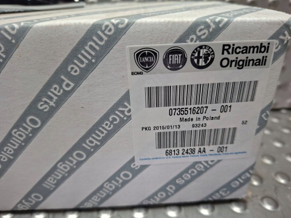 Fiat OE  Flap blend chrome 0735516207 fiat 500 2007-