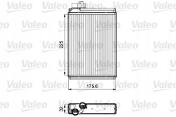 Valeo 811507 Heater 811507 valeo audi a4 b8 (8k2)