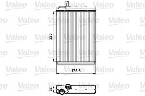 Valeo 811507 Heater 811507 valeo audi a4 b8 (8k2)
