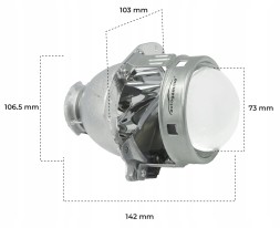Auto Gamma  Lenses evox-r 3.0'' bi-xenon d1s d2s d3s generation 2.0 regeneration